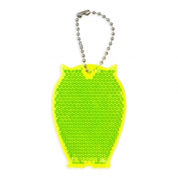 Zawieszka twarda odblaskowa - Sowa