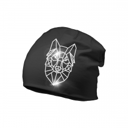 Czapka z odblaskową aplikacją dla dorosłych - Wilk