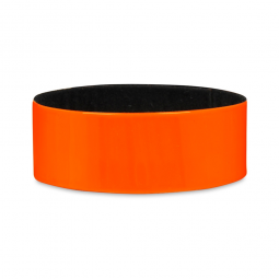 Opaska odblaskowa na rzep neonowa pomarańczowa