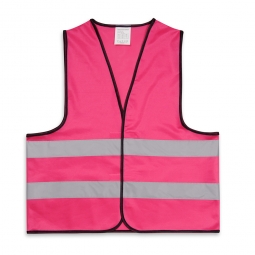 Kamizelka odblaskowa dla dzieci - Magenta