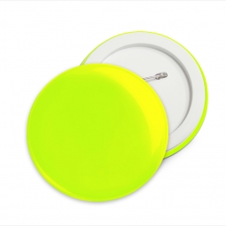 Button odblaskowy - Żółty