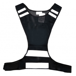 Szelka odblaskowa Running Vest - Czarne