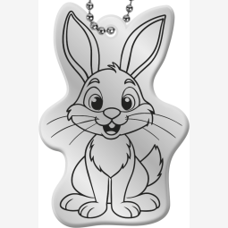 Brelok Odblaskowy Zając